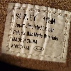 DEER Stags black leather dress shoes